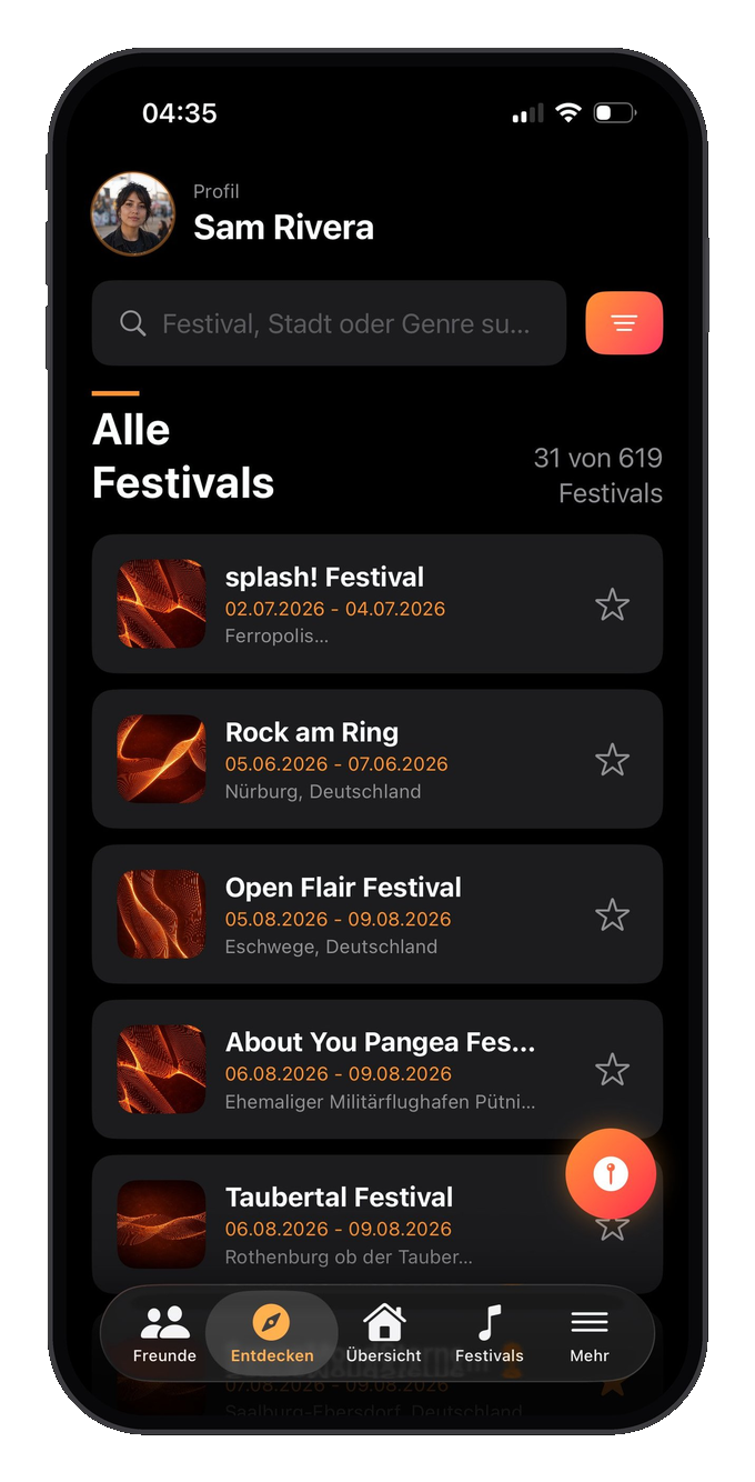 festimap – Alle Festivals entdecken